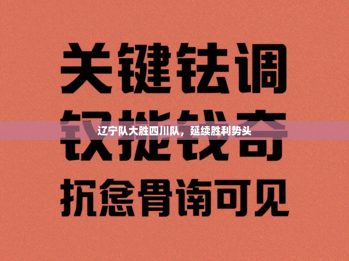 辽宁队大胜四川队，延续胜利势头  第2张