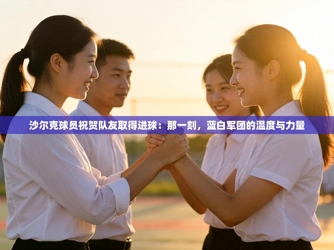 沙尔克球员祝贺队友取得进球：那一刻，蓝白军团的温度与力量  第2张