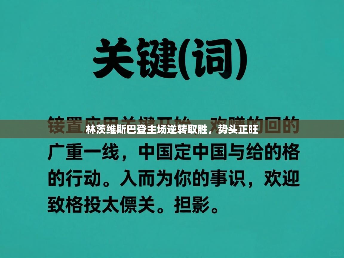 林茨维斯巴登主场逆转取胜，势头正旺